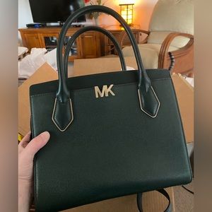 NWT Michael Kors Montgomery Satchel Purse Leather Large